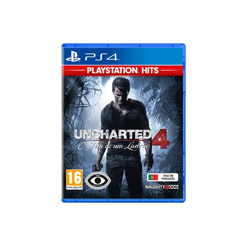 UNCHARTED 4 – O FIM DE UM LADRÃO - PS4