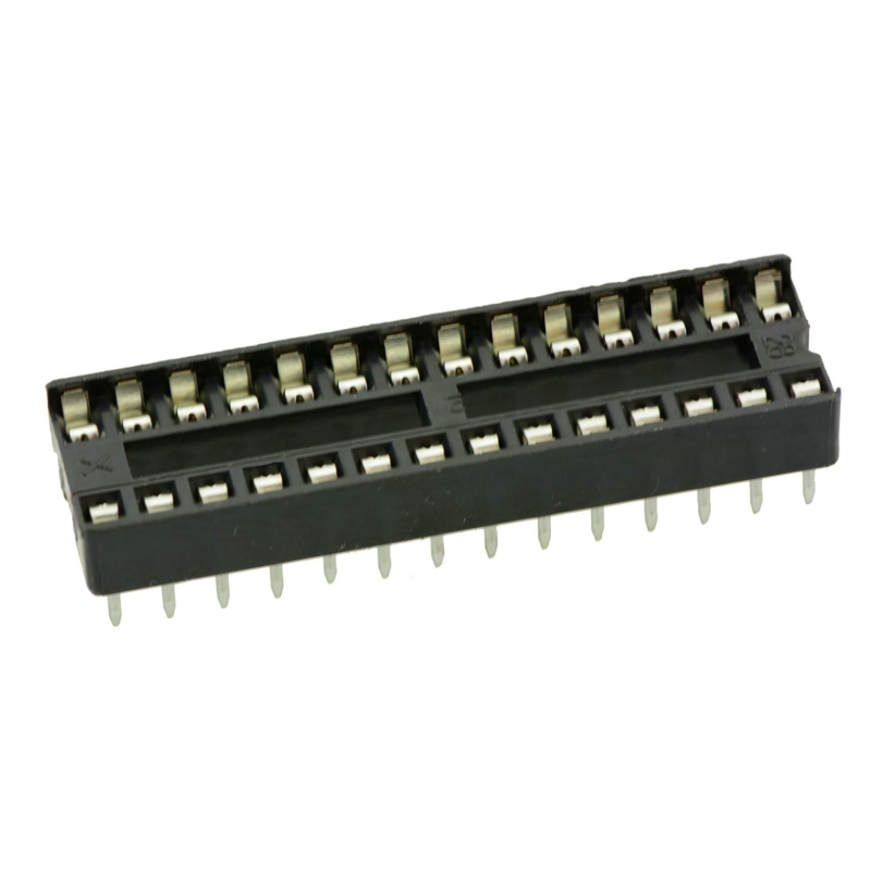 SOCKET IC 28P DIP THT