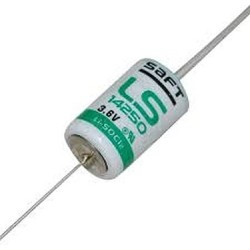 PILHA LÍTIO Li-SOCI2 1/2AA 3,6V 1200mAh C/ARAMES