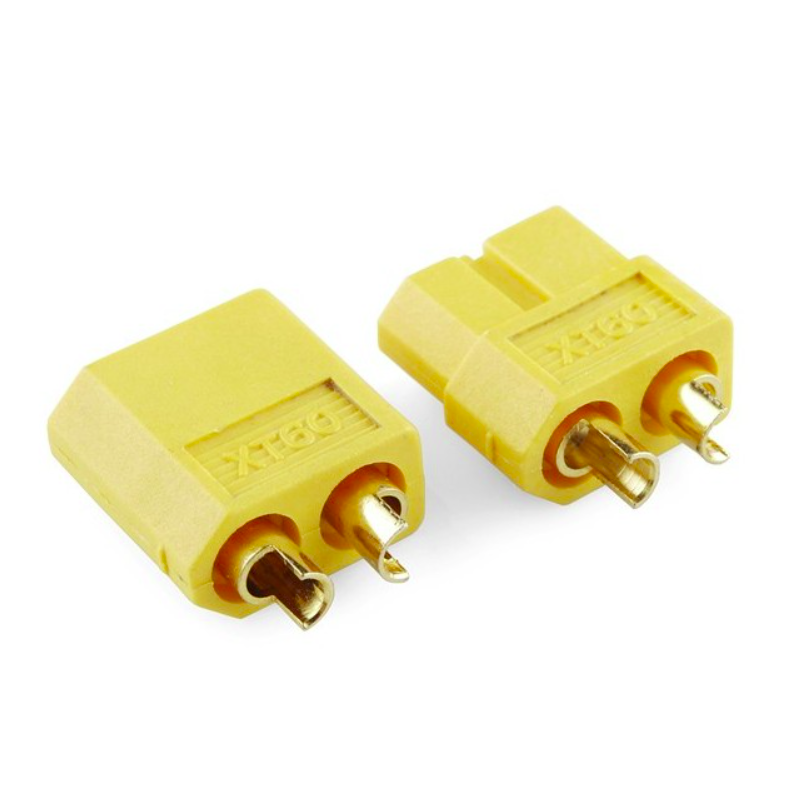 PRT-10474 - PAR DE CONECTORES XT60 (MACHO E FÊMEA)