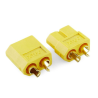 PRT-10474 - PAR DE CONECTORES XT60 (MACHO E FÊMEA)