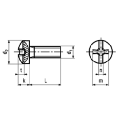 PARAFUSO M3 x 6 AÇO PH1